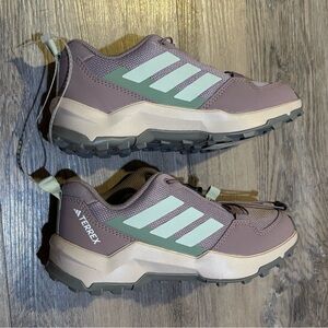 NEW Adidas Terrex AX4S Speed Lace Outdoor Ankle hiking shoes girls size 1